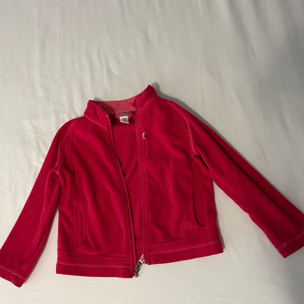 Kids REI Fleece Zip Up Jacket! Good condition!